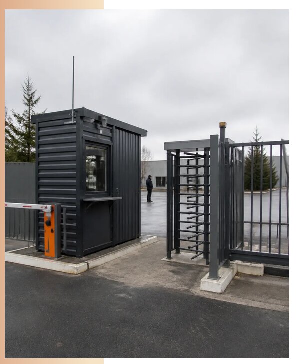 Изготовление и установка постов охраны с турникетом в Ржеве